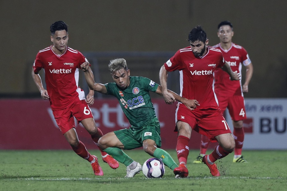 Trọng Hoàng và Vũ Minh Tuấn tỏa sáng, CLB Viettel vùi dập Sài Gòn FC - 1 Trọng Hoàng và Vũ Minh Tuấn tỏa sáng, CLB Viettel vùi dập Sài Gòn FC - 1