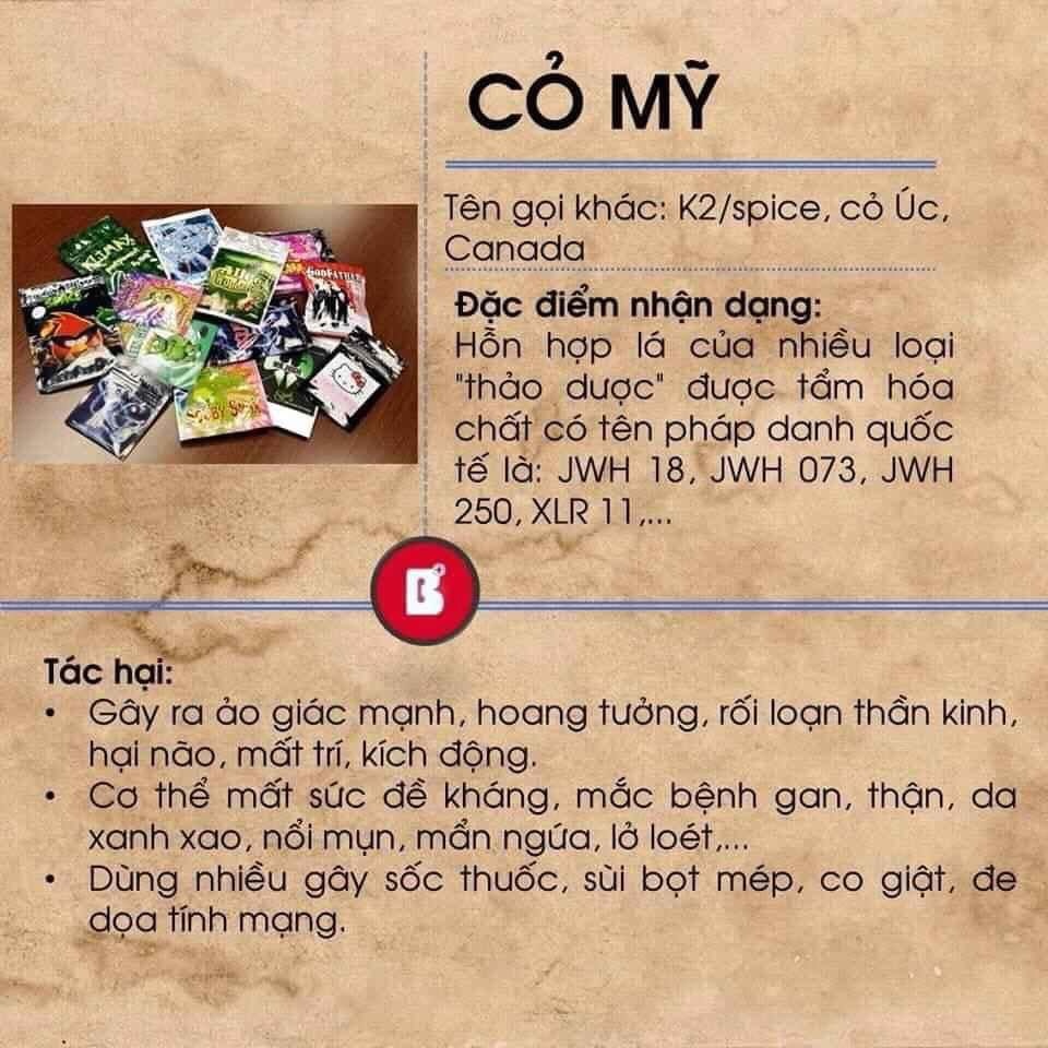 Điểm mặt các loại ma túy khiến người dùng bay lắc, ảo giác - 2 Điểm mặt các loại ma túy khiến người dùng bay lắc, ảo giác - 2