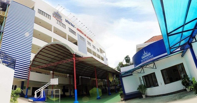 Trường Quốc tế TP.HCM American Academy (ISHCMC-AA) nơi xảy ra vụ bạo lực học đường đang gây bức xúc dư luận.