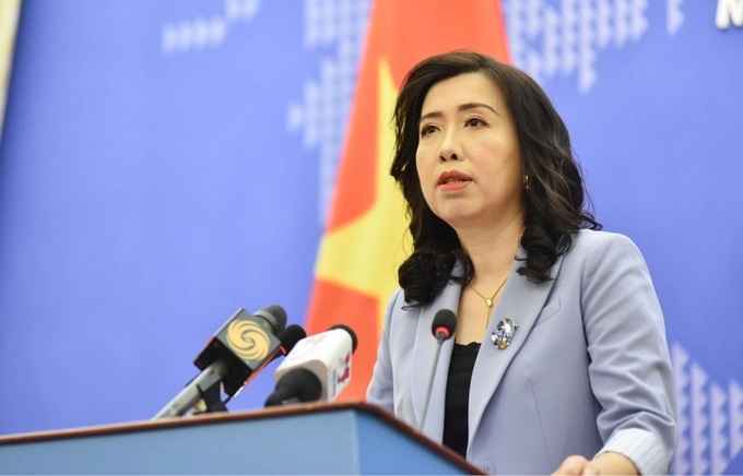 Người Phát ngôn Bộ Ngoại giao Lê Thị Thu Hằng