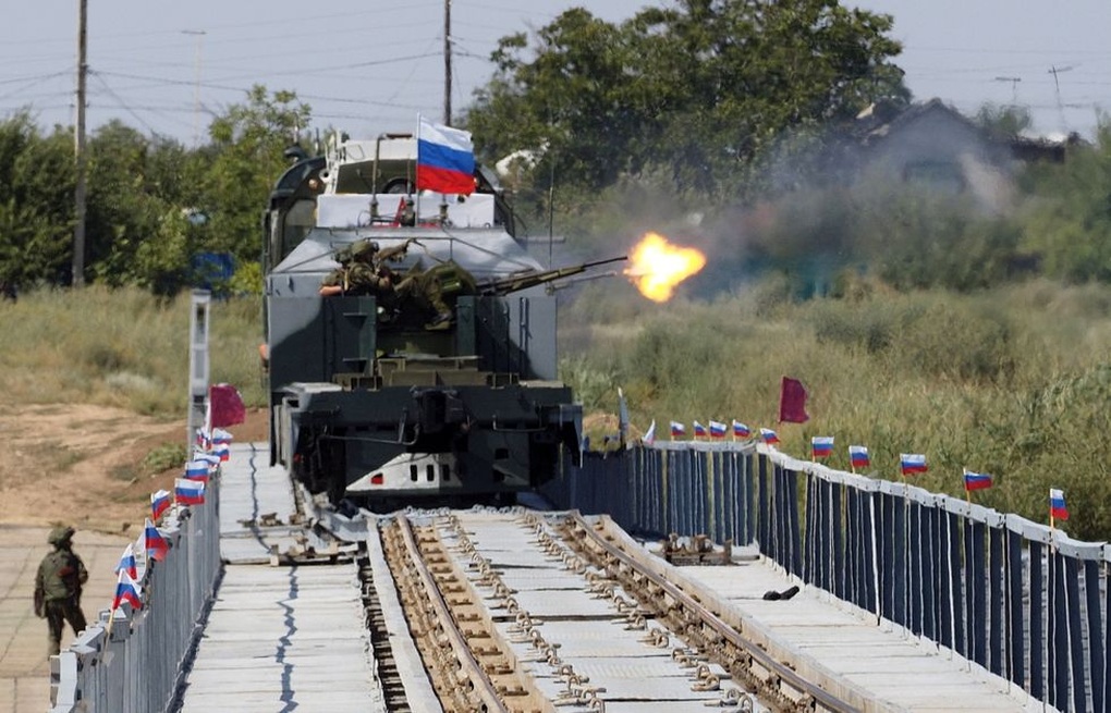 Nga tiết lộ hoạt động của 4 đoàn tàu bọc thép đặc biệt ở Ukraine - 1 Nga tiết lộ hoạt động của 4 đoàn tàu bọc thép đặc biệt ở Ukraine - 1