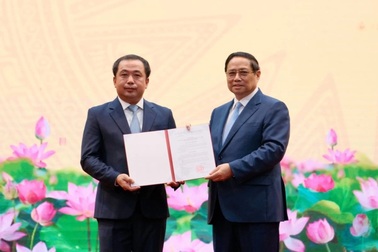 Thủ tướng trao quyết định giao quyền Bộ trưởng NN&MT cho ông Trần Đức Thắng