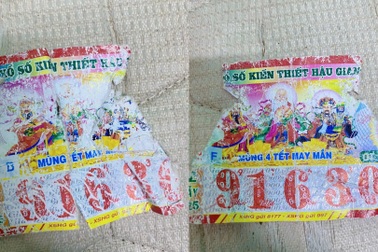 Chủ nhân 2 tờ vé số độc đắc rách nát được anh em chia lại phần thưởng