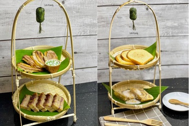 Ở nhà mùa dịch, người phụ nữ trẻ sáng tạo nhiều món ăn ngon từ chuối chín