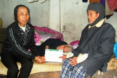 Quà bạn đọc tiếp tục sưởi ấm ông Đỗ Văn Liêm   