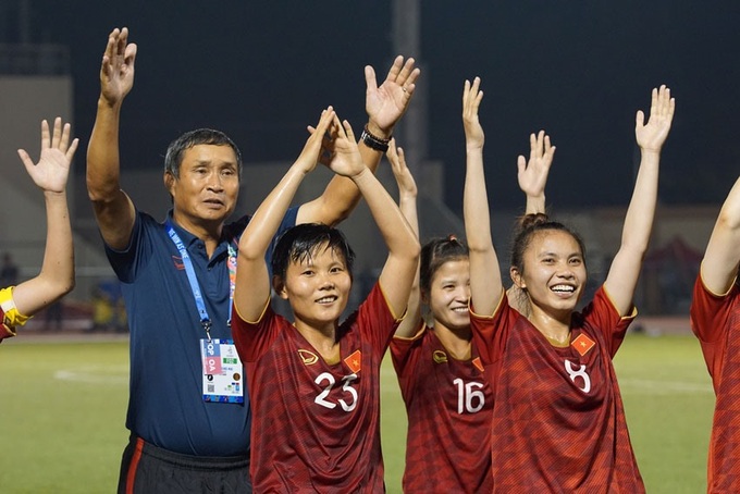 ĐT nữ Việt Nam quyết tâm đoạt vé vào VCK Asian Cup 2022 - Ảnh 1.