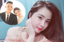 Đội trưởng CLB Sông Lam Nghệ An cưới được vợ xinh như hot girl