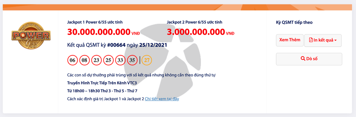 Những thống kê thú vị về kênh xổ số Vietlott SMS - 1 Những thống kê thú vị về kênh xổ số Vietlott SMS - 1