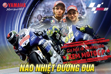 Náo nhiệt đường đua MotoGP cùng Yamaha