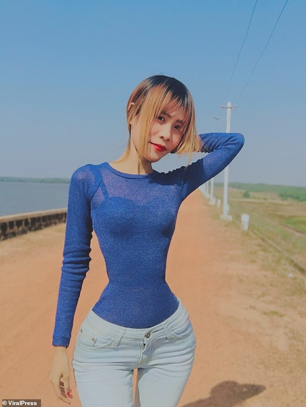 Choáng trước vòng eo... 35 cm của cô gái người Myanmar - 1 Choáng trước vòng eo... 35 cm của cô gái người Myanmar - 1