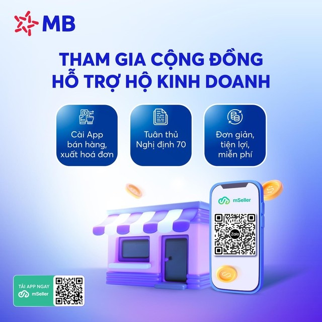 MB tặng miễn phí app bán hàng, xuất hóa đơn điện tử chỉ cần điện thoại - 2