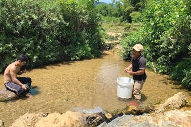 Hơn 10.000 người dân ở huyện miền núi Nam Đông đang thiếu nước sạch