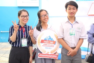 Bổ ích cuộc thi “Thầy trò cùng leo núi”