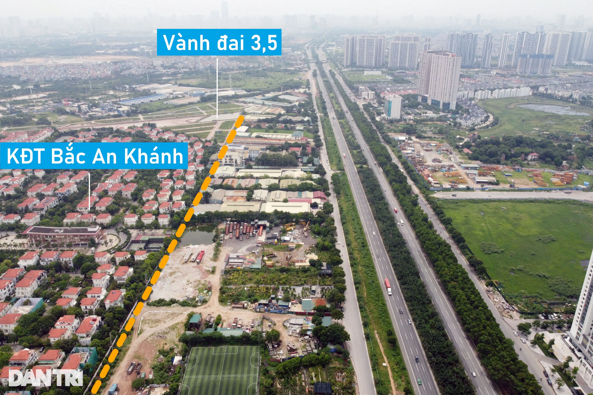 Loạt đường, hầm chui kết nối khu đô thị Bắc An Khánh phía tây Hà Nội - 13 Loạt đường, hầm chui kết nối khu đô thị Bắc An Khánh phía tây Hà Nội - 13