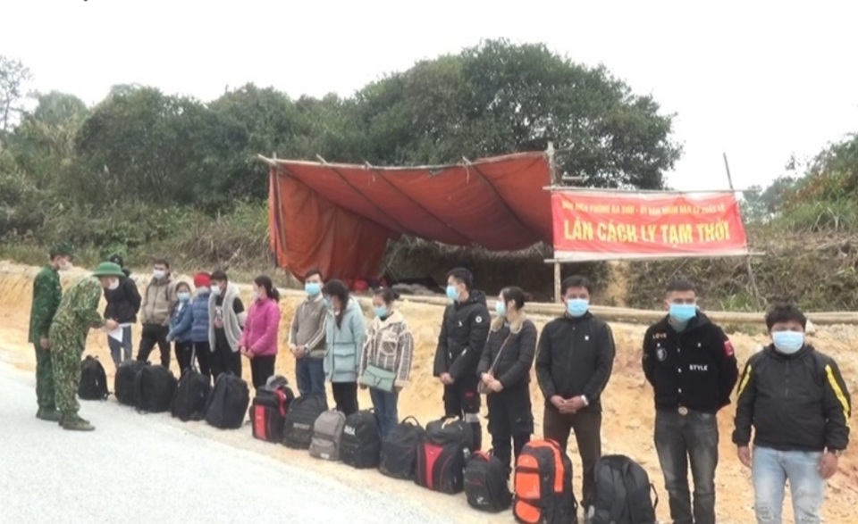 Hơn nửa tháng, ngăn chặn 421 trường hợp công dân nhập cảnh qua đường mòn - 1 Hơn nửa tháng, ngăn chặn 421 trường hợp công dân nhập cảnh qua đường mòn - 1
