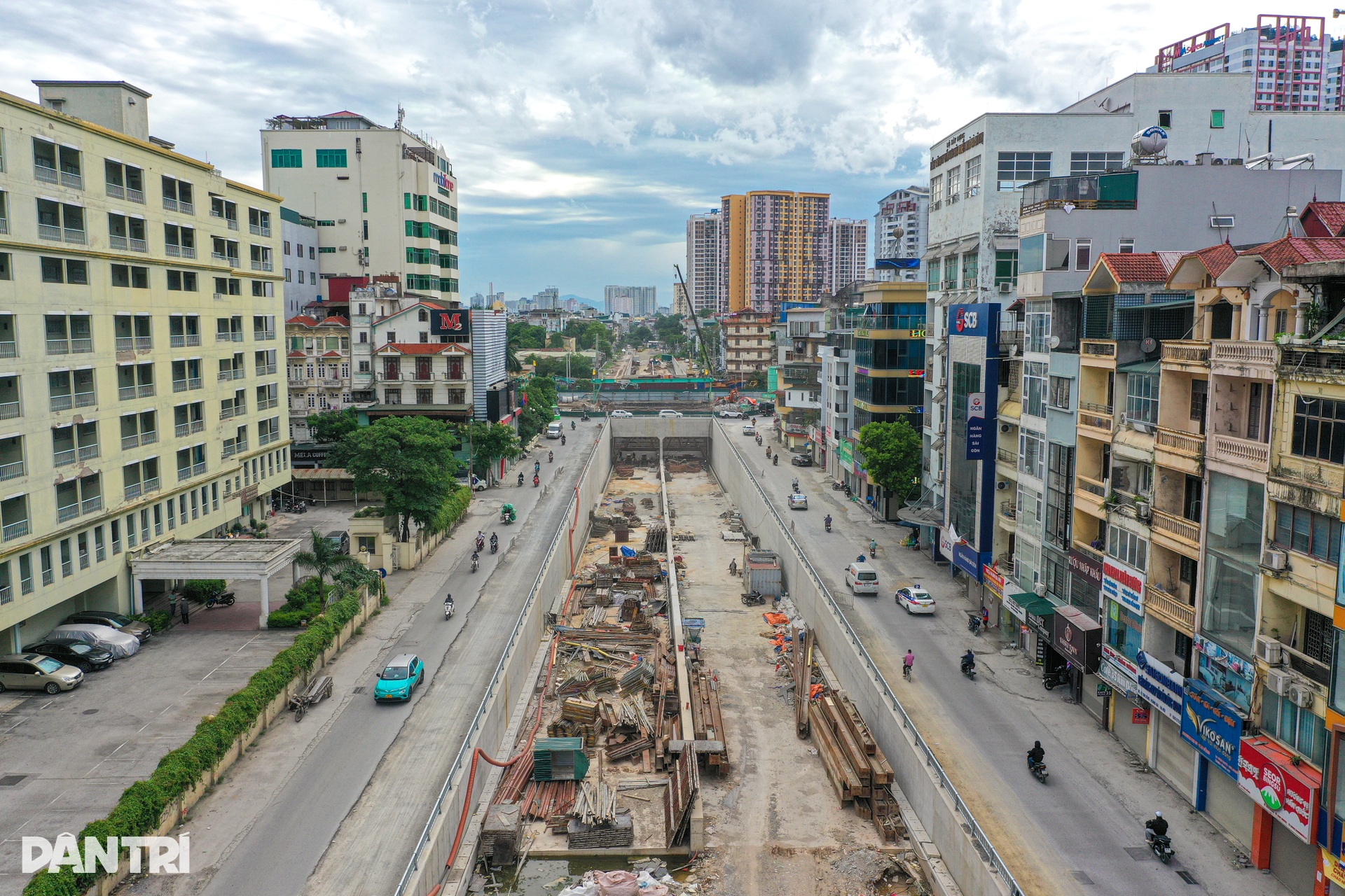 Hầm chui Kim Đồng - Giải Phóng lộ hình hài cơ bản sau gần 3 năm thi công - 6 Hầm chui Kim Đồng - Giải Phóng lộ hình hài cơ bản sau gần 3 năm thi công - 6