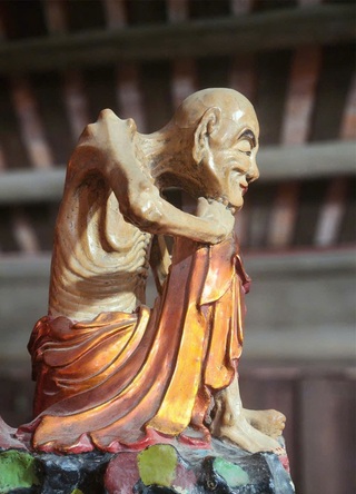 Cận cảnh bức tượng 400 năm tuổi đang làm hồ sơ Bảo vật quốc gia ở chùa Keo - 7