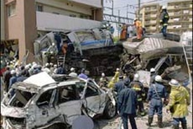 Số người chết trong vụ tai nạn tàu ở Nhật lên đến 73