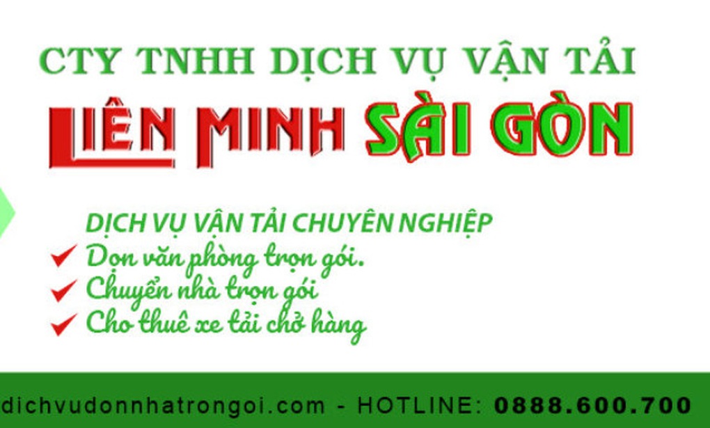 Dịch vụ chuyển văn phòng trọn gói giá rẻ Liên Minh Sài Gòn - 1 Dịch vụ chuyển văn phòng trọn gói giá rẻ Liên Minh Sài Gòn - 1