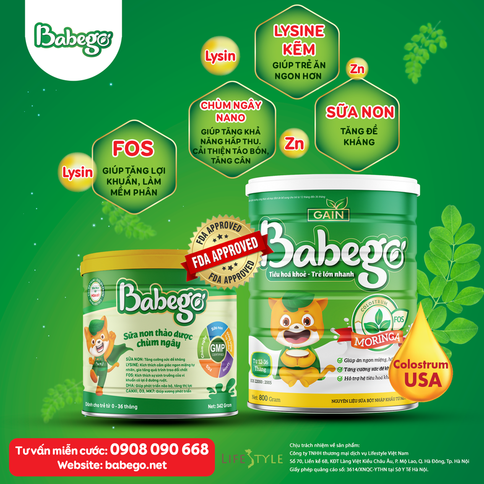 Babego ứng dụng công nghệ Nano thảo dược trong ngành sữa - 5 Babego ứng dụng công nghệ Nano thảo dược trong ngành sữa - 5