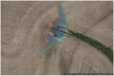 Máy bay tàng hình của Mỹ bị Google Maps phát hiện