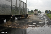 Bộ Giao thông chỉ đạo "nóng" vụ mặt đường quốc lộ 1 qua Phú Yên hỏng nặng