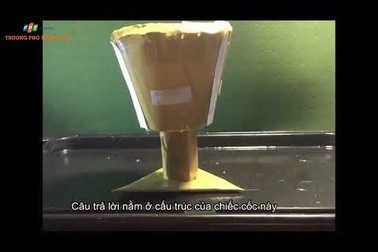 Dự án Vật lý: Giải thích chiếc cốc rượu không đáy Pytago