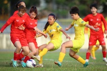 Những chiến thắng ấn tượng ngày khai mạc giải bóng đá nữ Cúp Quốc gia 2024