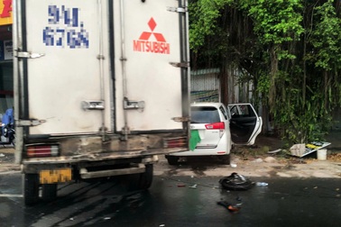 Va chạm xe liên hoàn trên quốc lộ khiến ông lão 79 tuổi tử vong