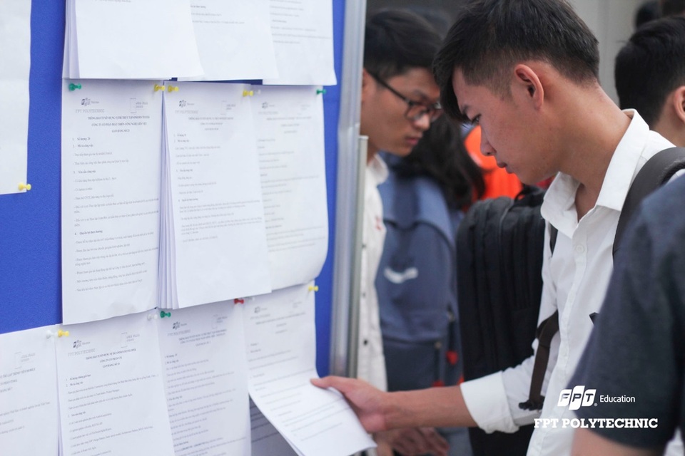 Hàng ngàn chỉ tiêu tuyển dụng tại Ngày hội việc làm của Cao đẳng FPT Polytechnic - 2 Hàng ngàn chỉ tiêu tuyển dụng tại Ngày hội việc làm của Cao đẳng FPT Polytechnic - 2