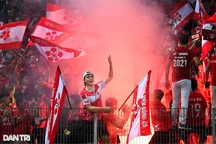 CĐV Hải Phòng nhận án phạt nặng sau vụ đốt pháo sáng ở sân Hàng Đẫy