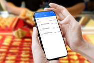 Mua vàng không cần xếp hàng