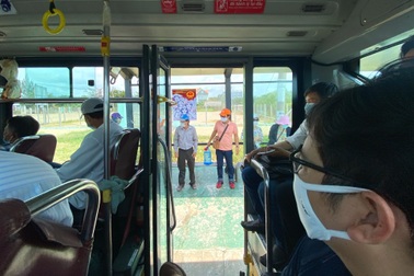 TPHCM: Duy nhất huyện Cần Giờ có xe buýt hoạt động từ 5/10