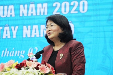 Phó Chủ tịch nước dự hội nghị cụm thi đua Tây Nam Bộ