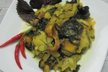 Ngon lạ ốc xào khế