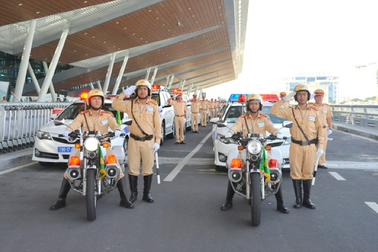 Hơn 500 Cảnh sát giao thông “tiền trạm” phục vụ APEC