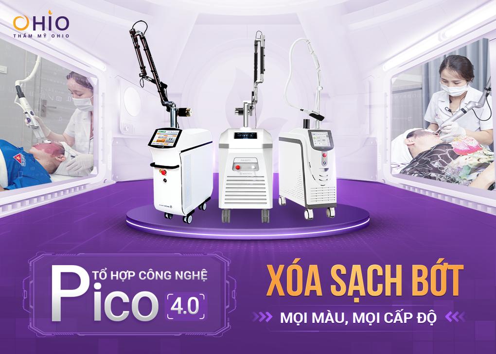 Xóa chàm bớt sắc tố hiệu quả với tổ hợp công nghệ Laser Pico - 2