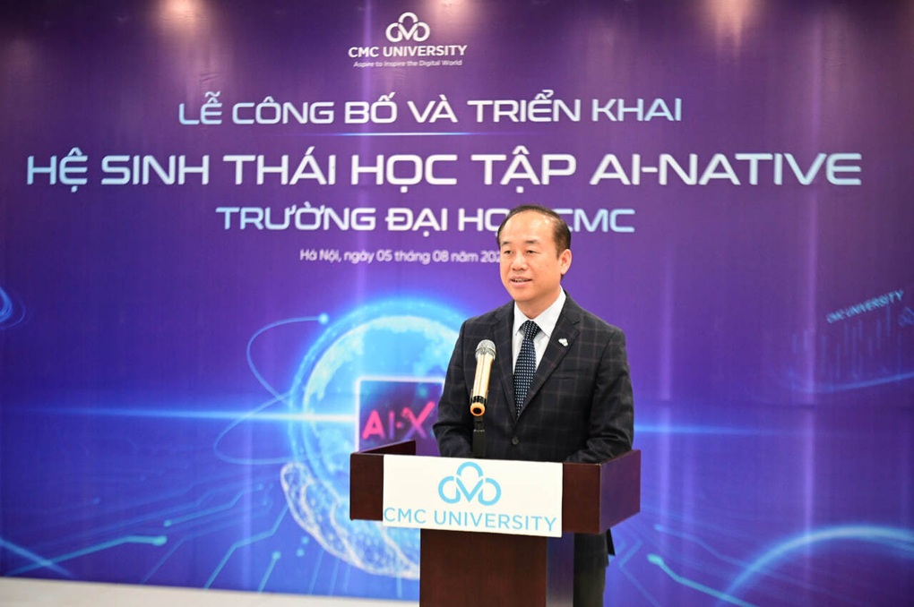 Trường Đại học CMC vận hành hệ sinh thái AI-Native, tái thiết kế hoạt động đào tạo - 3 Trường Đại học CMC vận hành hệ sinh thái AI-Native, tái thiết kế hoạt động đào tạo - 3