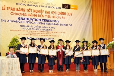 ĐH KTQD: 100% SV chương trình tiên tiến tốt nghiệp loại Khá, Giỏi