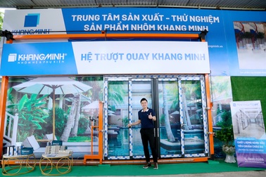 Nhôm Khang Minh tiên phong mô hình hệ thống trung tâm sản xuất - thử nghiệm cửa nhôm