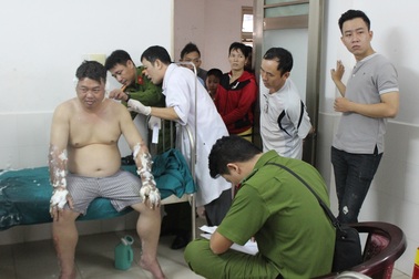 Khởi tố đối tượng ném “bom” xăng làm 1 người bị bỏng nặng vì không được mời nhậu