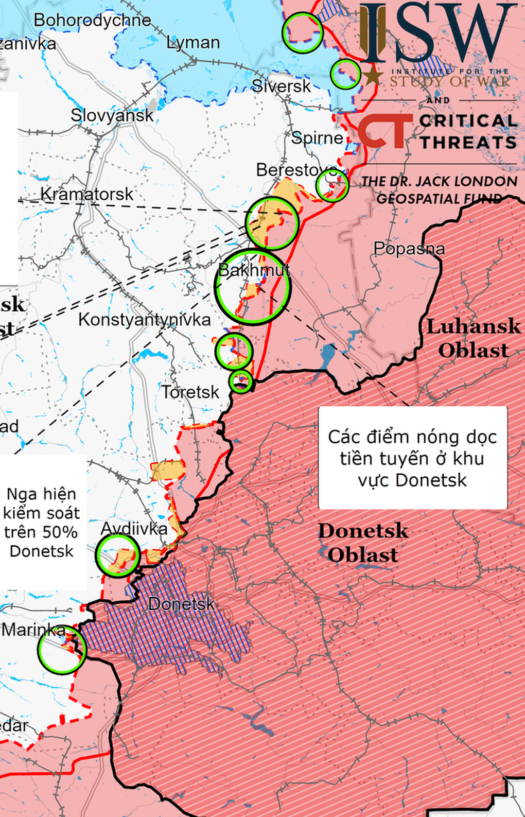 Nga tấn công dồn dập toàn tuyến Donbass, giương cờ ở thành trì Maryinka - 3