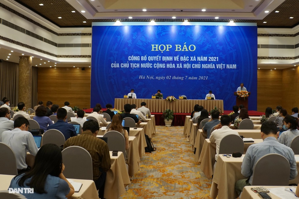 Công bố Quyết định đặc xá năm 2021 của Chủ tịch nước - 2 Công bố Quyết định đặc xá năm 2021 của Chủ tịch nước - 2