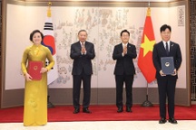 Tổng Bí thư Tô Lâm chứng kiến Lễ trao các văn kiện hợp tác Việt Nam - Hàn Quốc