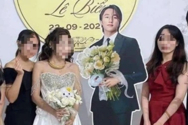 Tranh cãi cô dâu đem ảnh Sơn Tùng M-TP đến đám cưới, chú rể nói gì?