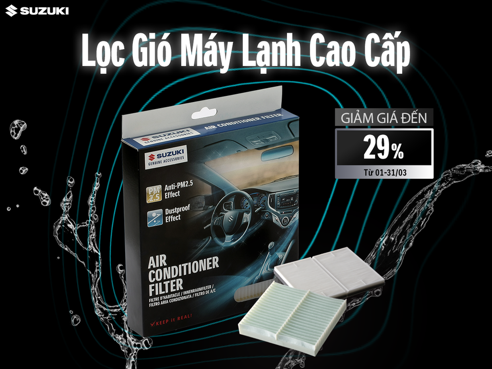 Kỷ niệm 25 năm thành lập, Suzuki ưu đãi lớn cho khách mua ô tô trong tháng 3 - 2 Kỷ niệm 25 năm thành lập, Suzuki ưu đãi lớn cho khách mua ô tô trong tháng 3 - 2