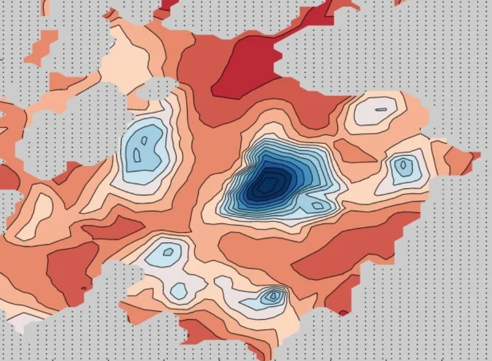 Nhiều hồ nước mặn được phát hiện trên sao Hỏa bên dưới cực Nam - 1 Nhiều hồ nước mặn được phát hiện trên sao Hỏa bên dưới cực Nam - 1