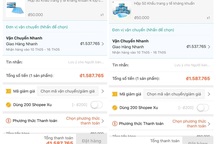 Mua hộp khẩu trang 50.000 đồng, tiền ship 1,5 triệu đồng