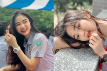 Khoảnh khắc tự nhiên đẹp “lụi tim” của nữ sinh Bình Dương