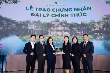 Ecoland trở thành đại lý phân phối biệt thự đảo Retreat Island ra thị trường